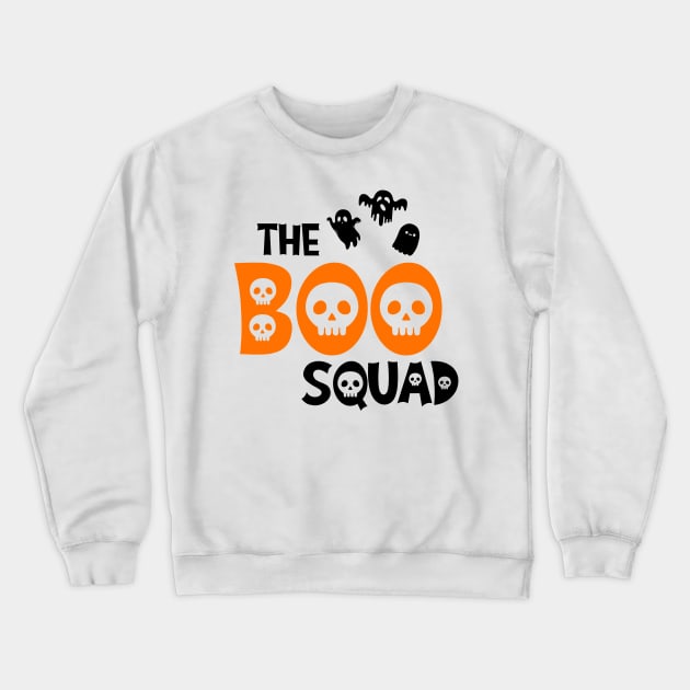 THE BOO SQUAD Crewneck Sweatshirt by SLYSHOPLLC